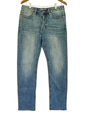 Spier & Mackay Mens Jeans 33x 32 NWT Light Wash Stretch Denim